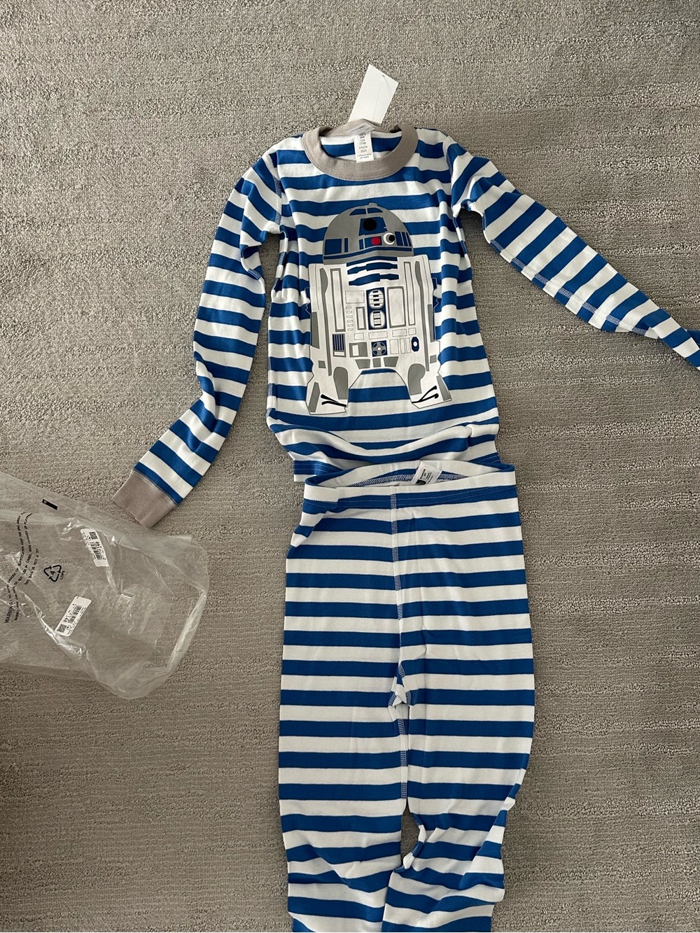 STAR WARS. Hanna Andersson Long Johns, size 10 NEW